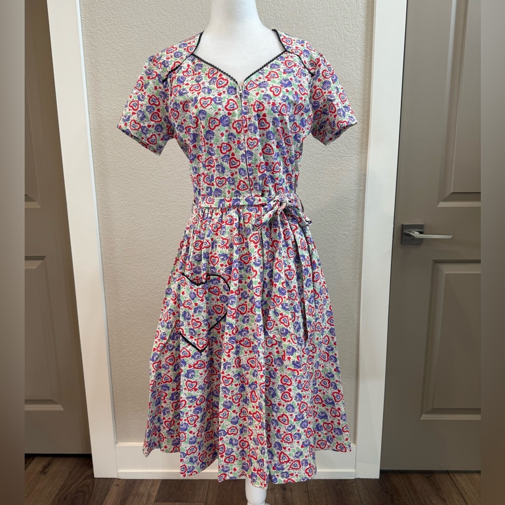 Bernie Dexter Multicolor Floral Midi Dress